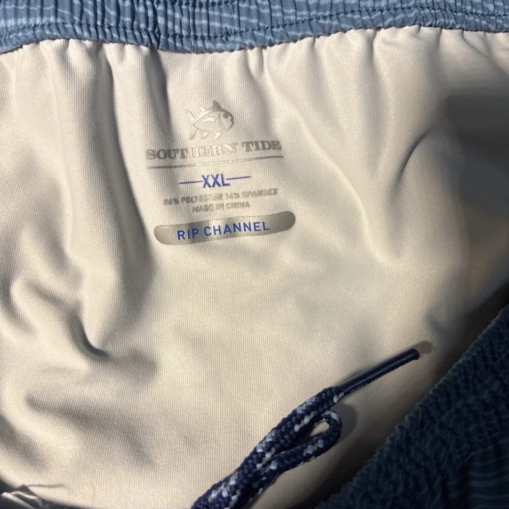 Southern Tide Men's XXL Shoreline Navy Shorts Nylon 6